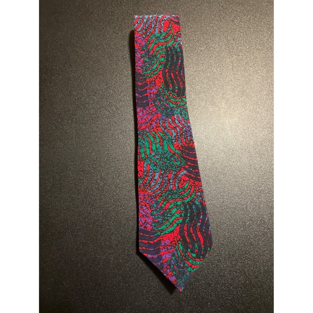 Missoni Men's Necktie 1990s Silk Pure Construction